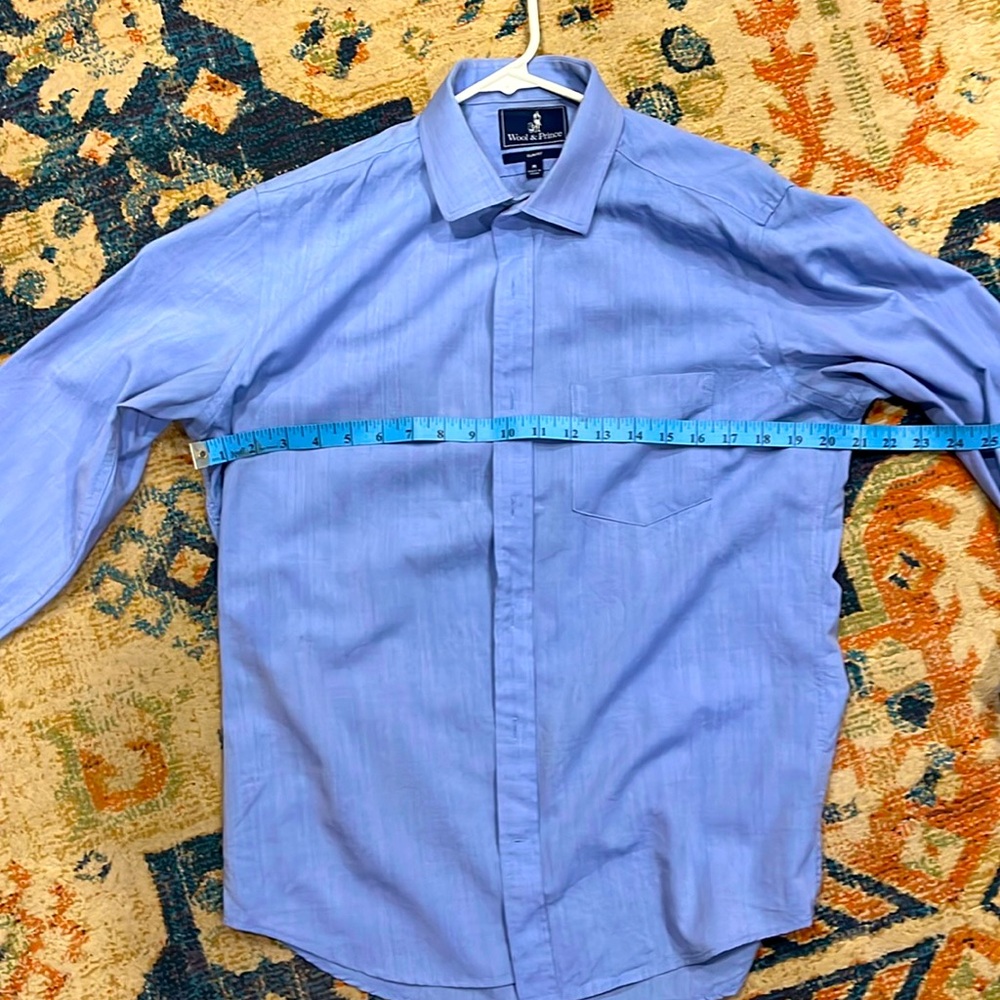 Wool and Prince Medium slim fit Button-down 130